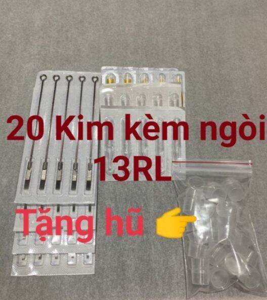 🎁 kim xăm và ngòi 20 cái 13rl chạy khung