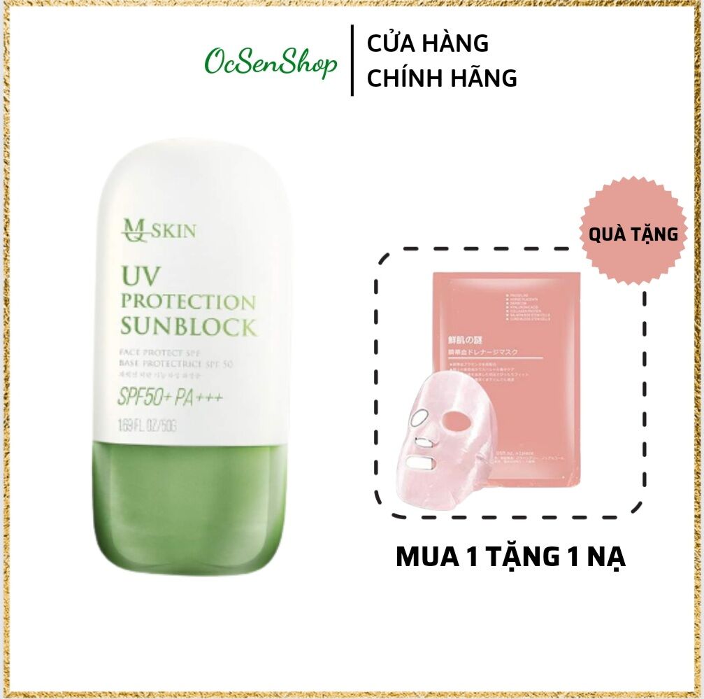 Kem chống nắng mq skin vừa chống nắng vừa makup cho da 50g