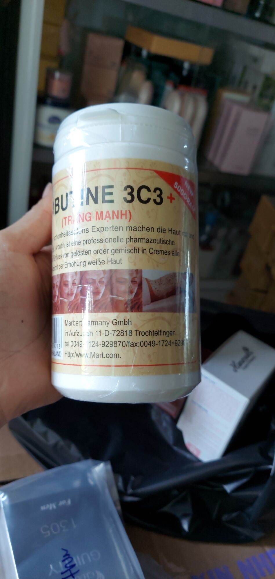 kích trắng abutin 3c3  500gr