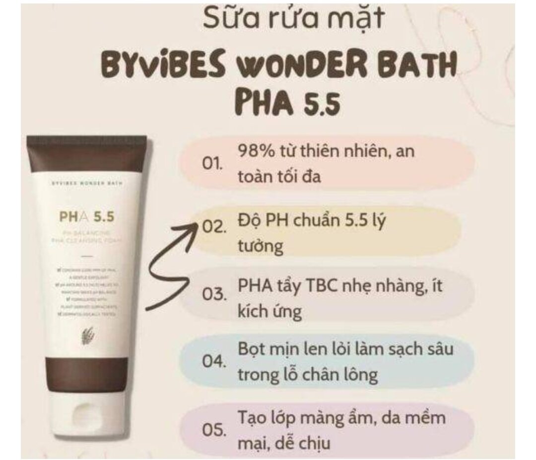 SỮA RỬA MẶT 𝗣𝗛𝗔 𝟱.5