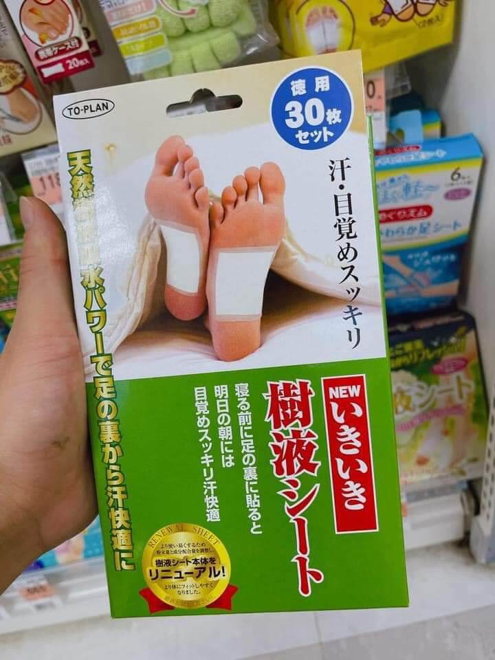 MIẾNG DÁN THẢI ĐỘC CHÂN NHẬT BẢN