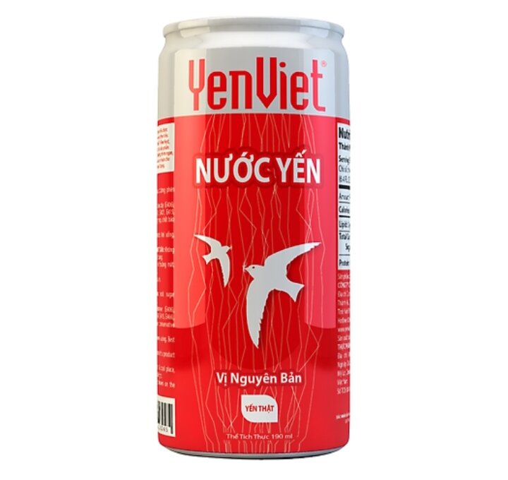 Lốc 6 Lon Nước Yến Yến Việt ( 6 lon x190ml)