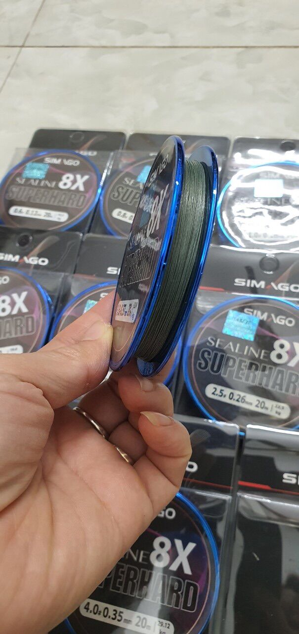 Dù buộc thẻo PE Carbon Simago 20m ( Hàng Chính Hãng)