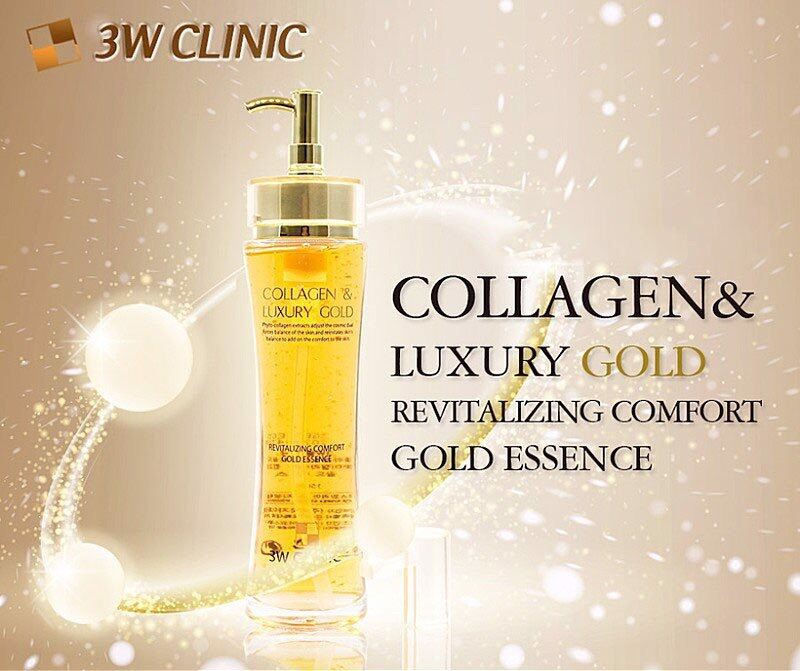 Tinh chất Serum vàng 24K Collagen 3W Clinic Hàn Quốc 150ml