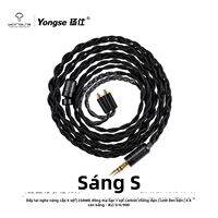Yongse | Dây Cáp Cân Bằng Nâng Cấp 4.4mm Đồng Tinh Thể Mạ Bạc 0.78mm