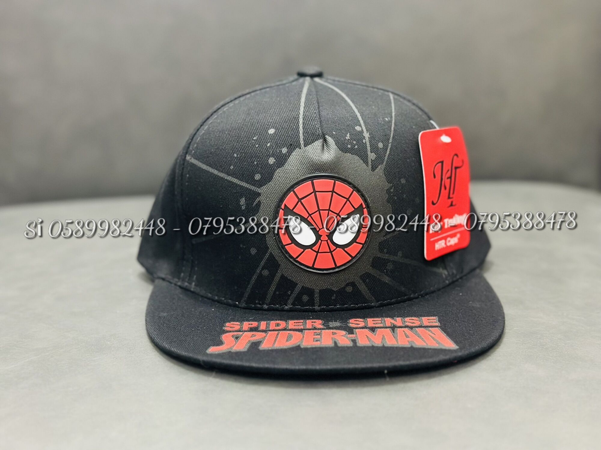 Nón snackpack trẻ em - mũ hiphop nhện tròn cute cho bé 1-5 tuổi