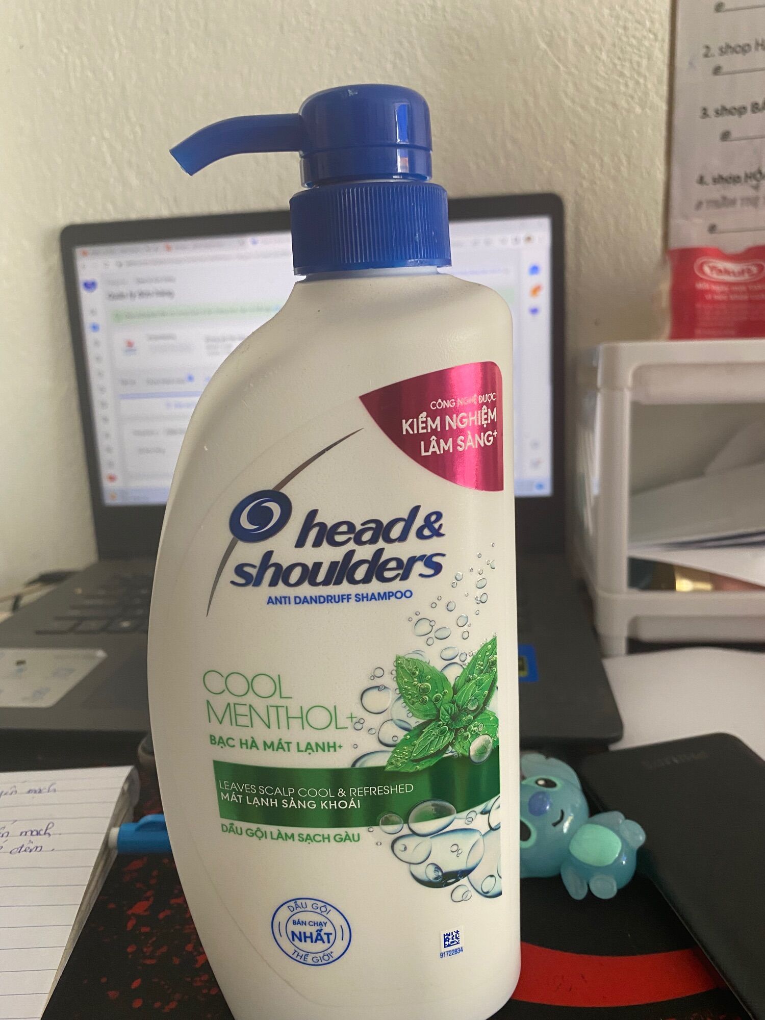 Dầu gội Head&shoulder bạc hà mát lạnh 625ml