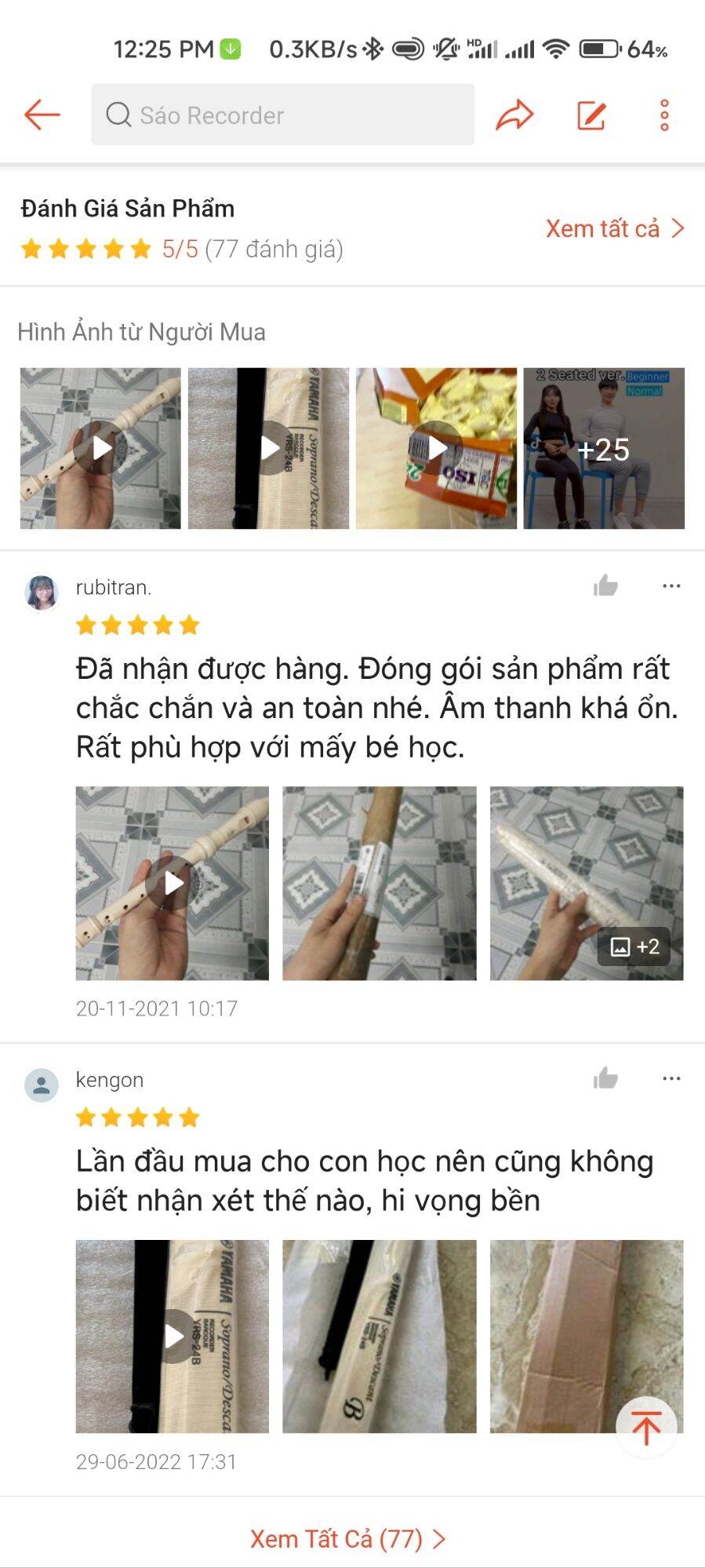 [giá sỉ] Sáo dọc Recorder Yamaha YRS-24B - freeship 2023