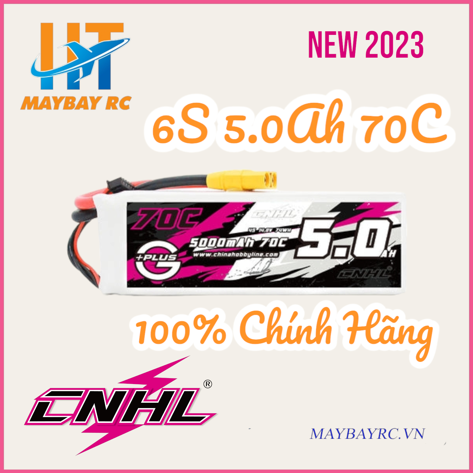 PIN CNHL G+PLUS 5000MAH 3S 4S 6S 70C LIPO BATTERY