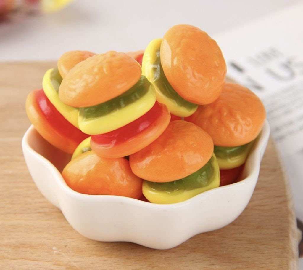 Kẹo dẻo Trolli Burger nhập khẩu Đức