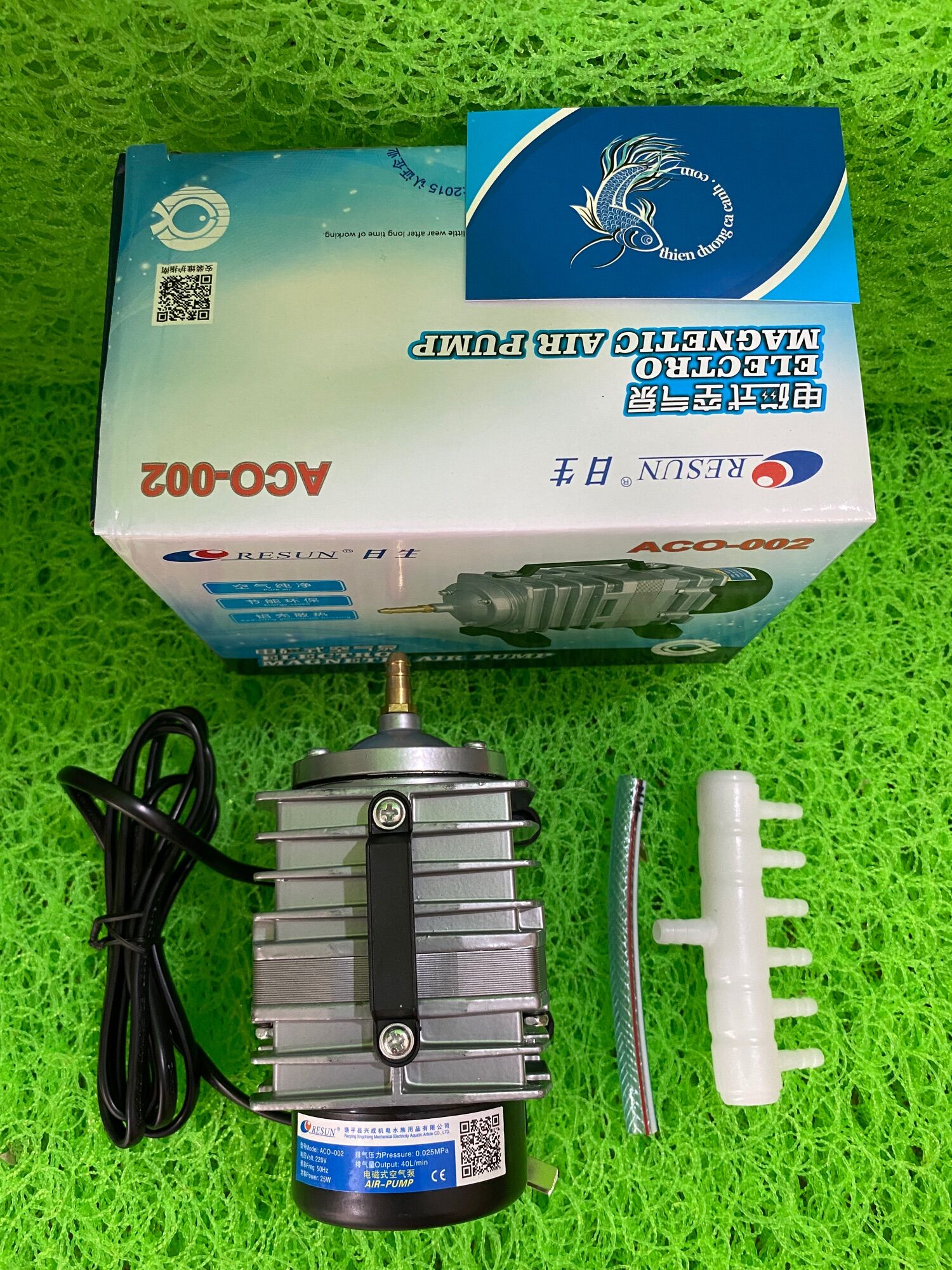 Máy Sủi Oxy Hồ Cá RESUN ACO-002 ( 25W)