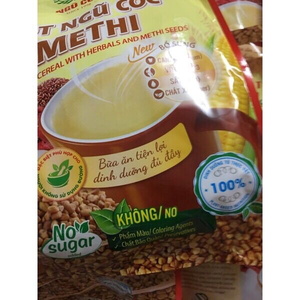 Bột ngũ cốc Methi Việt Đài (dành cho người ăn kiêng, tiểu đường)
