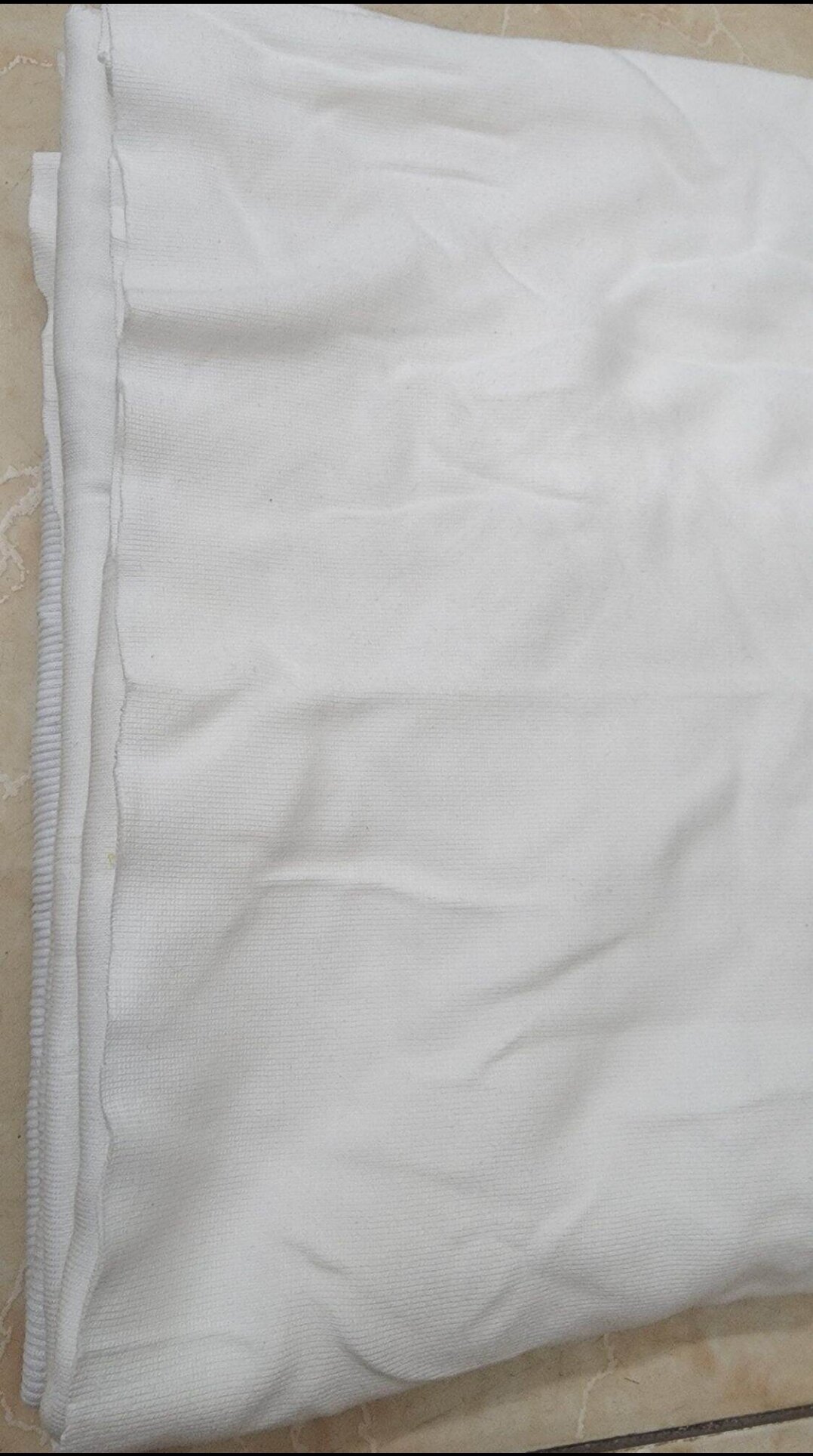 Vải cotton trắng đông xuân may mặc áo phông