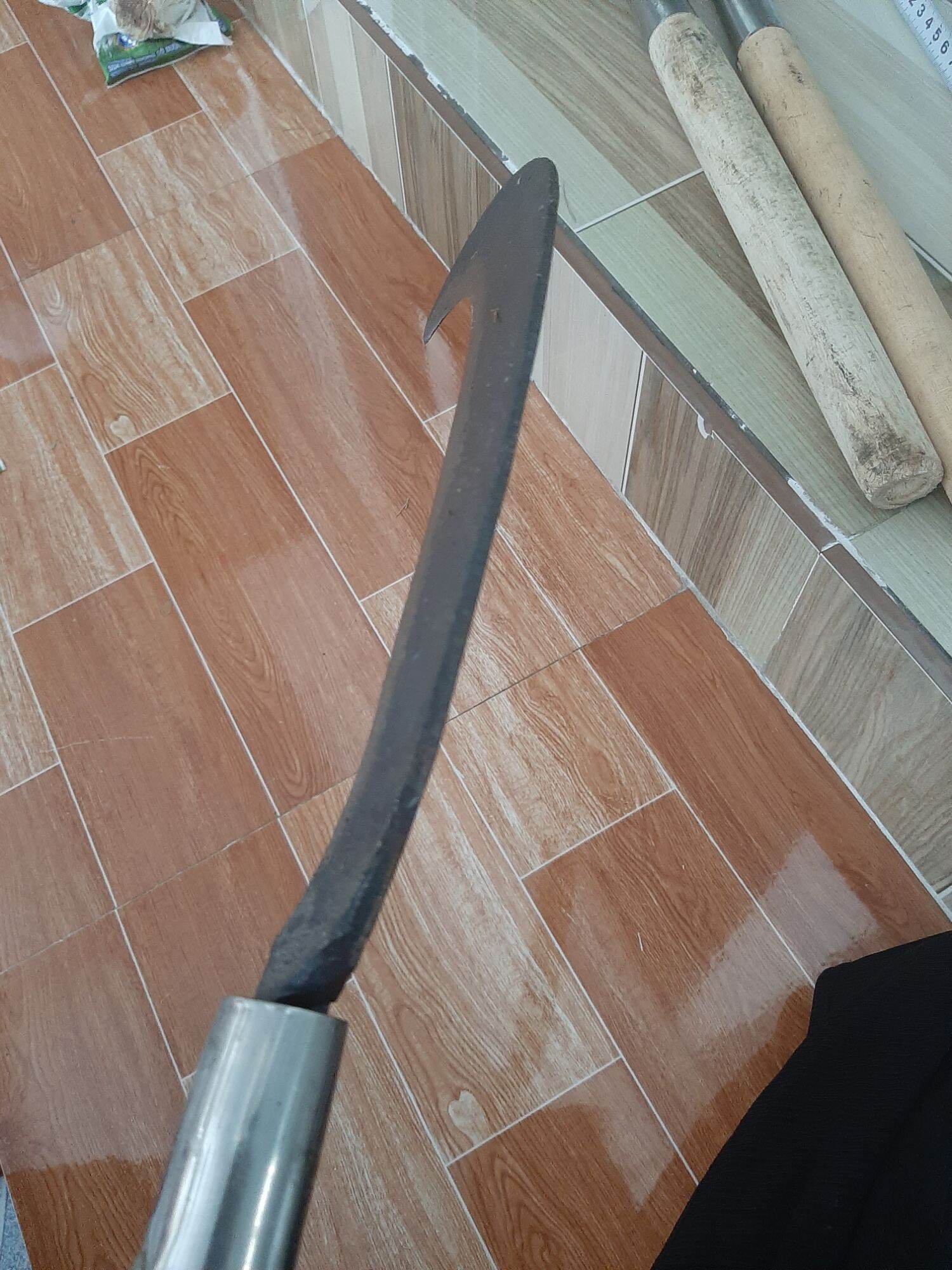 rựa phát cỏ 8tấc( dụng cụ làm vườn)