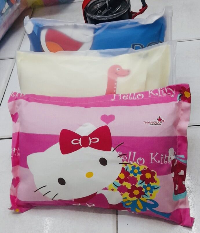 Gối sơ sinh vải kate Thắng Lợi
