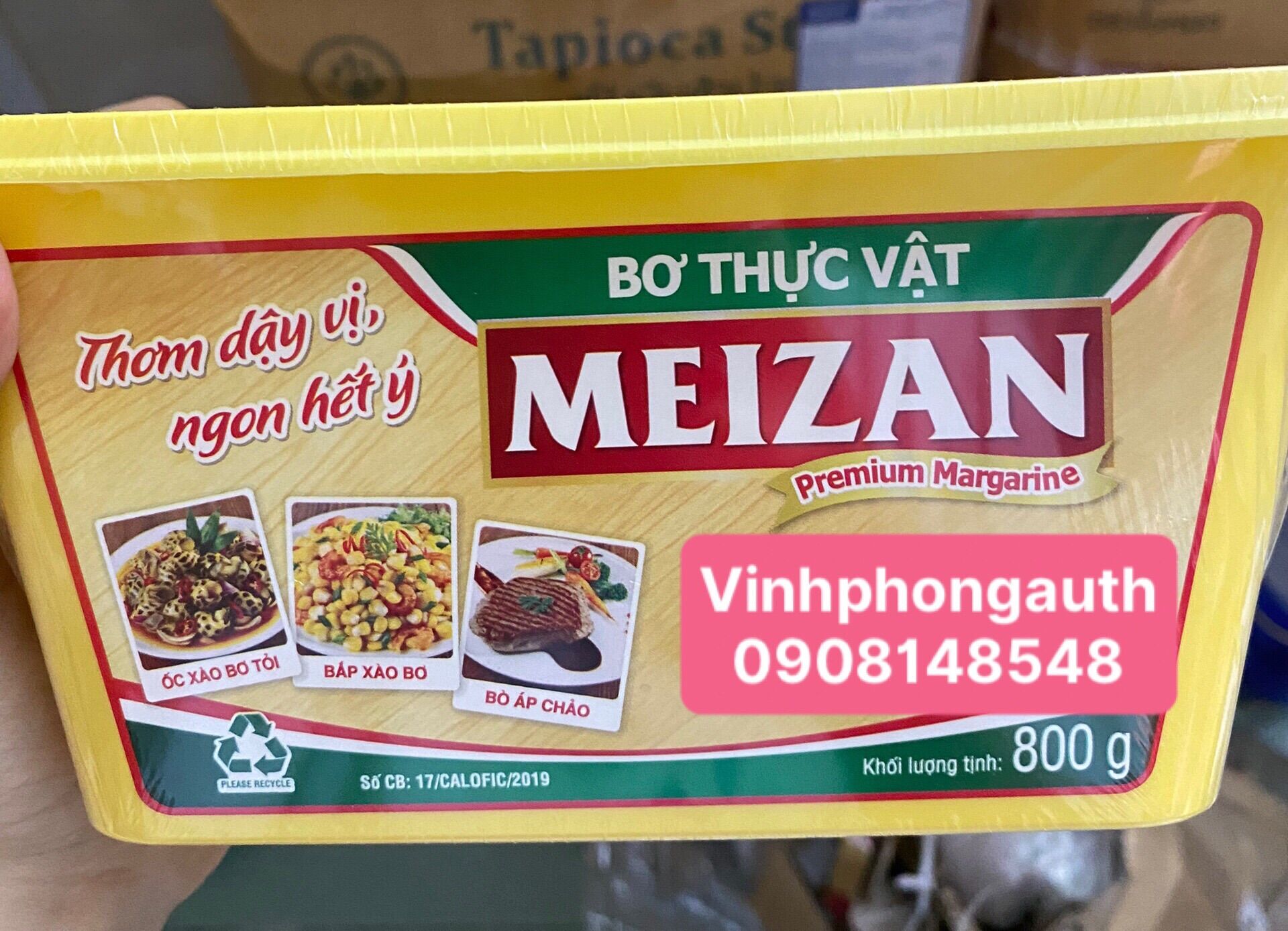 Bơ meizan 800gr