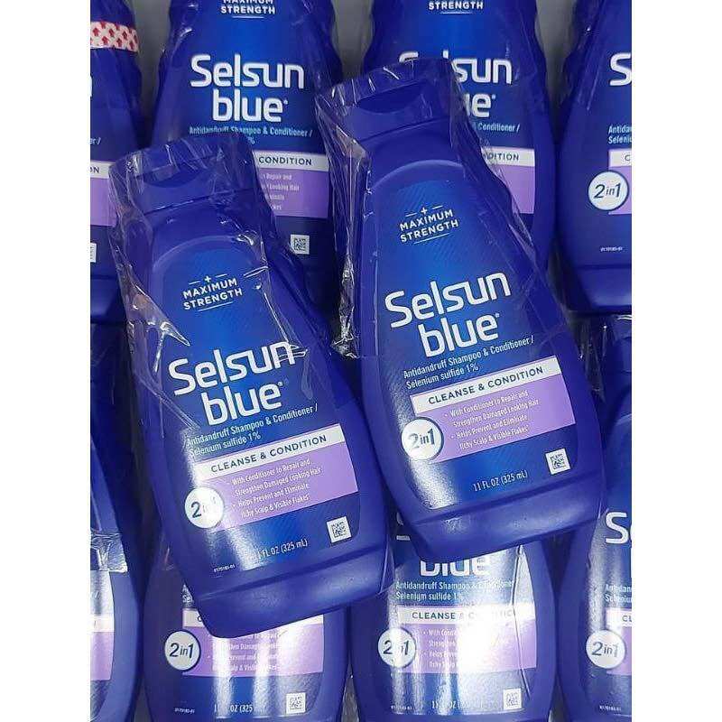 Dầu gội sạch gàu Selsun blue Mỹ 352ml