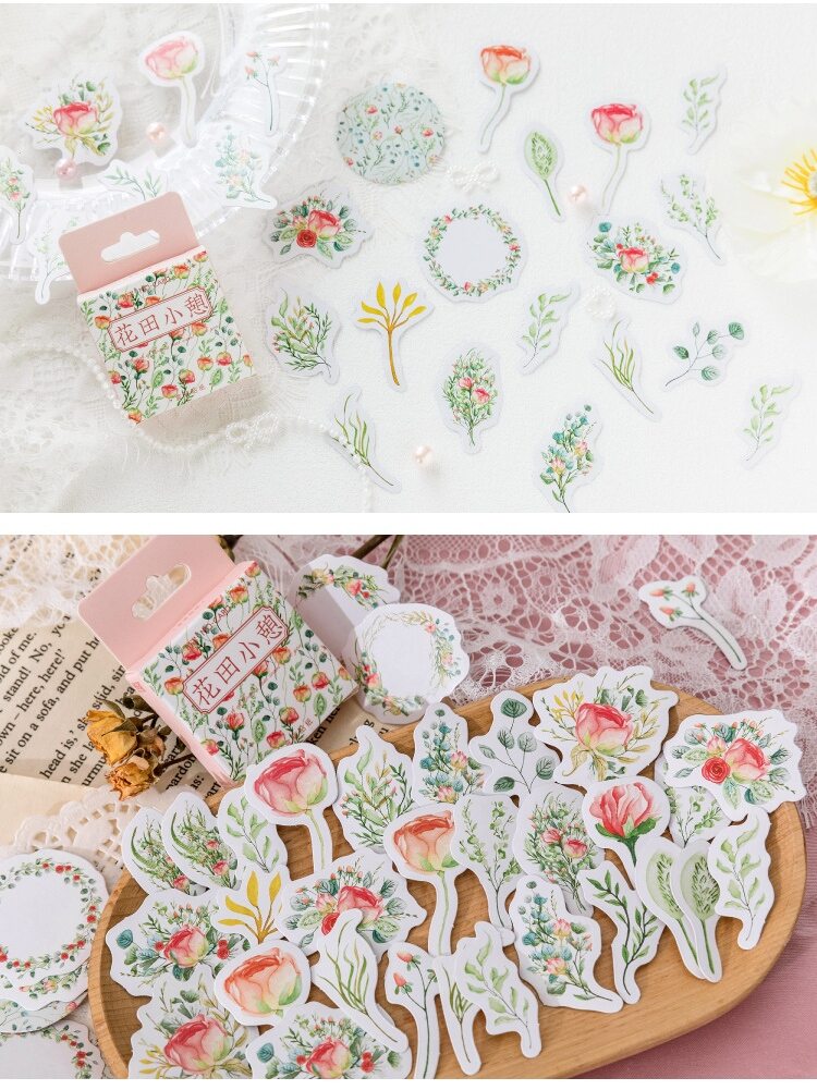 Hộp 45 hình dán sticker trang trí