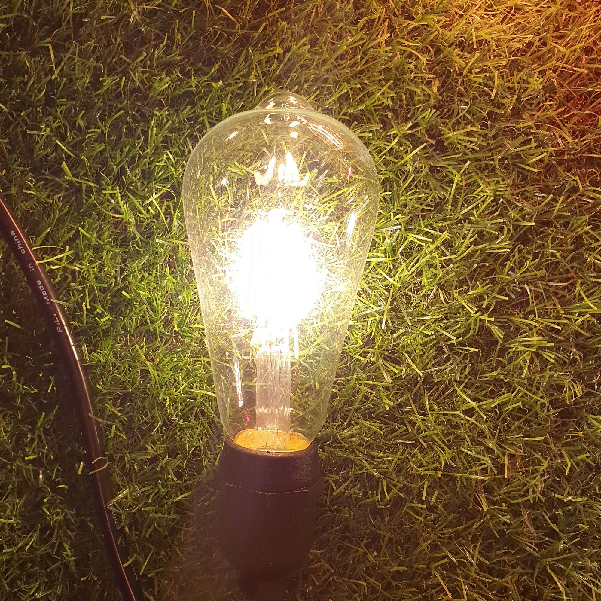 Bóng led edison ST64 - bóng đu đủ 4w - 12w