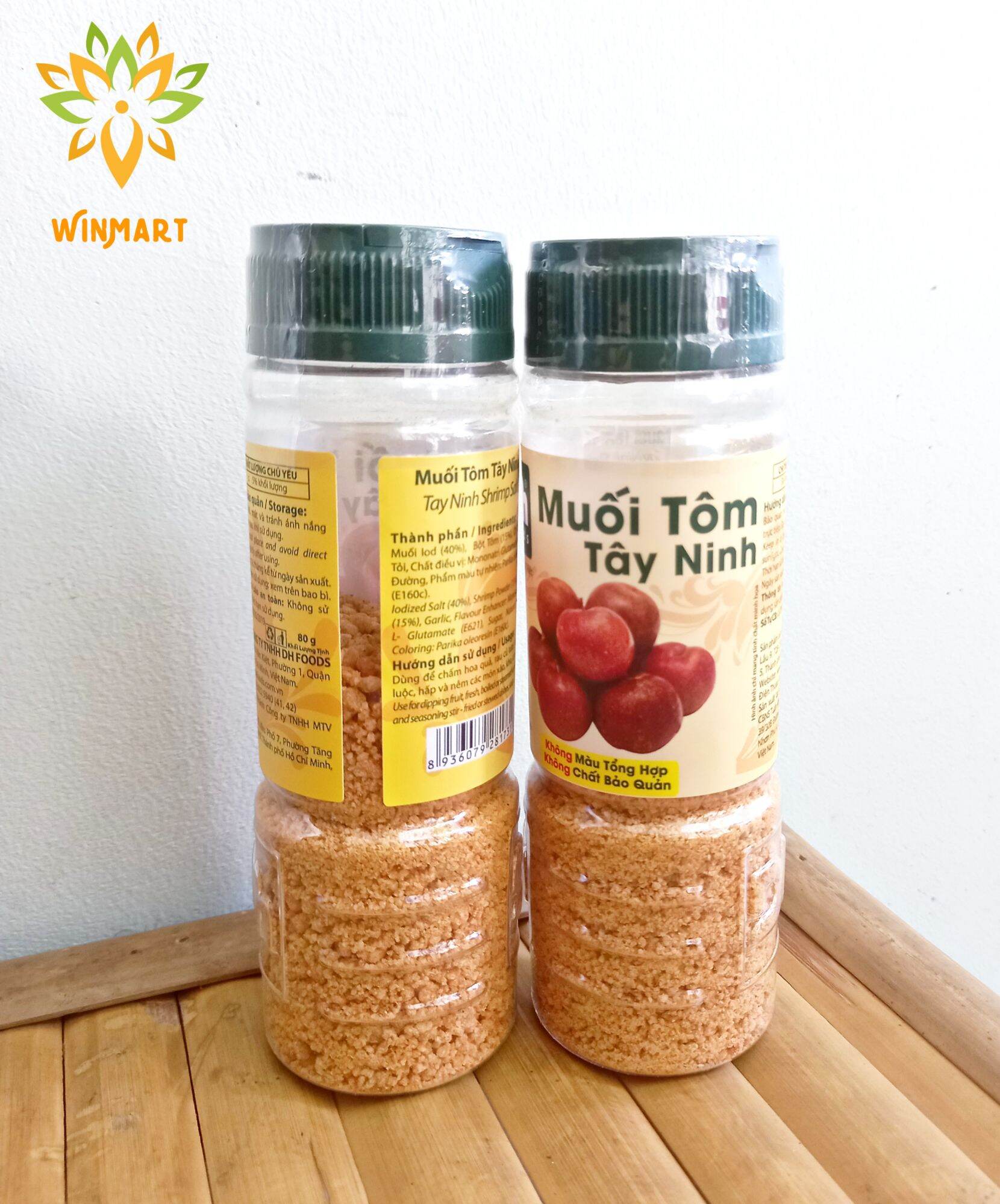 Muối tôm tây ninh dh foods size trung 80g