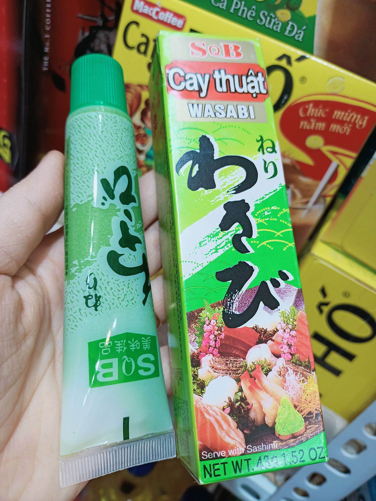 WasaBi Cay Thuật, gia vị chấm hải sản