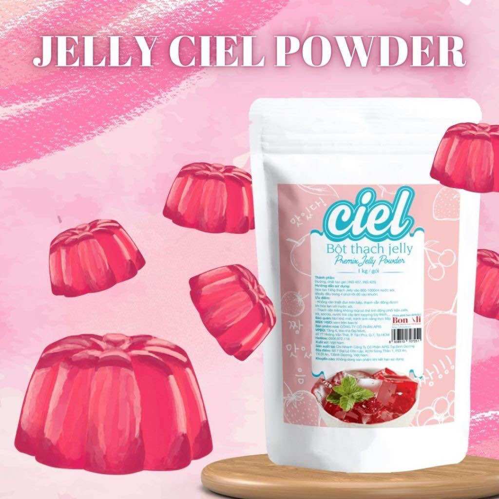Bột thạch Jelly Ciel gói nhỏ 140gr