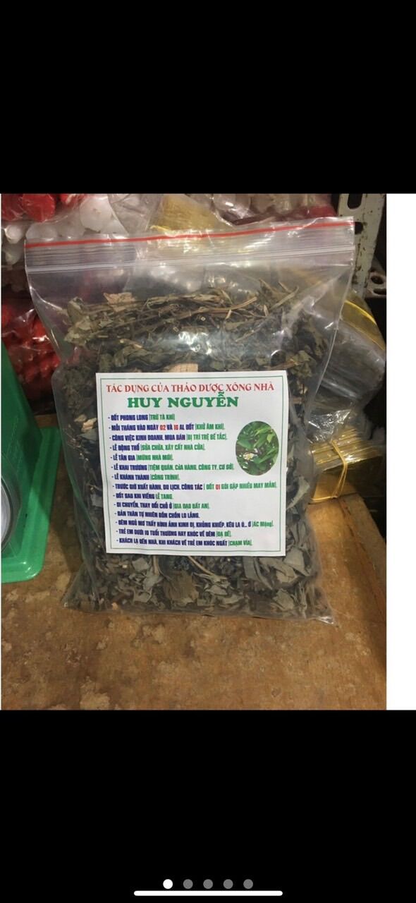 Gói xông nhà xả xui đã được thầy chúc phúc