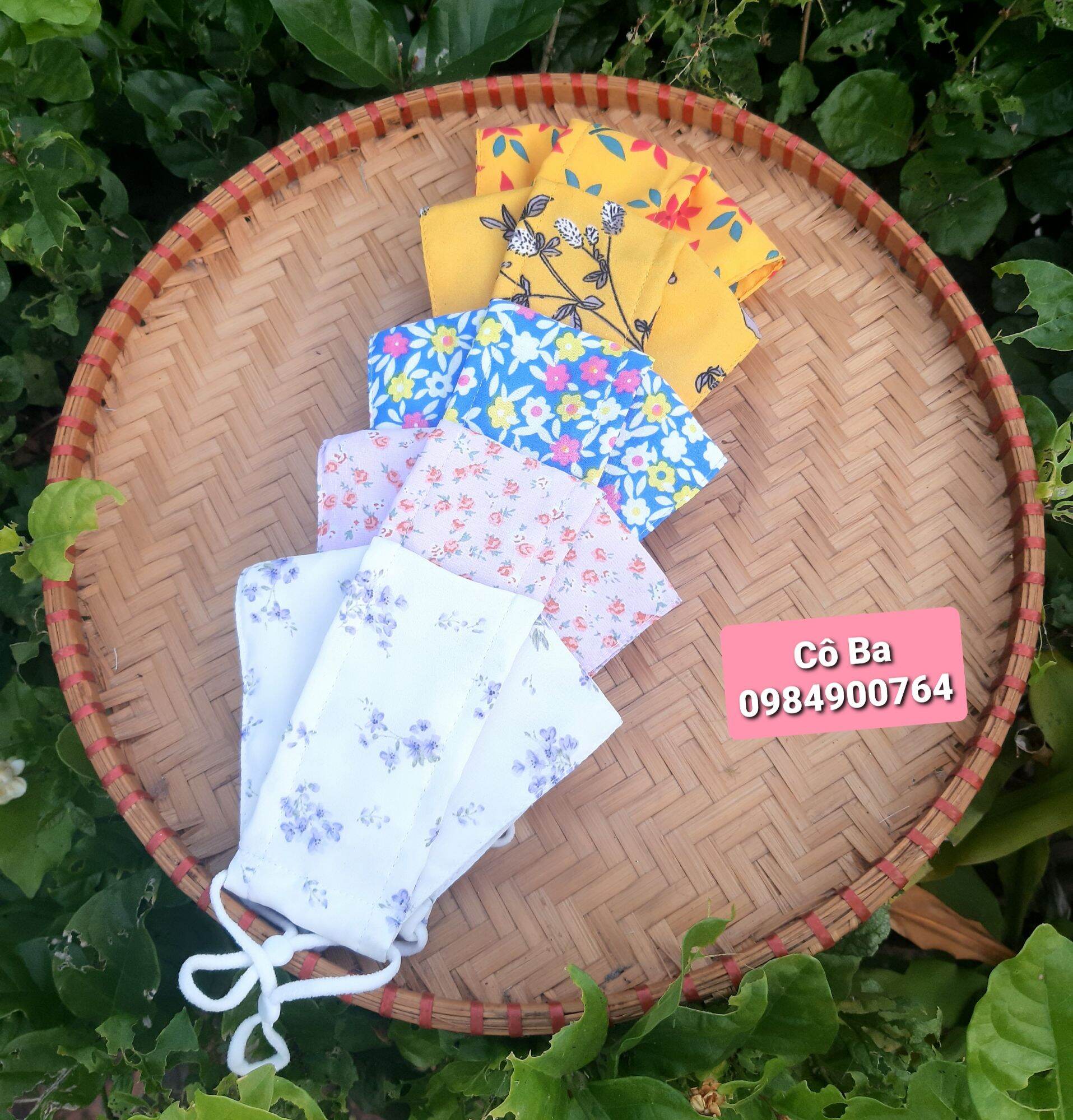 Khẩu trang 3D vải lụa