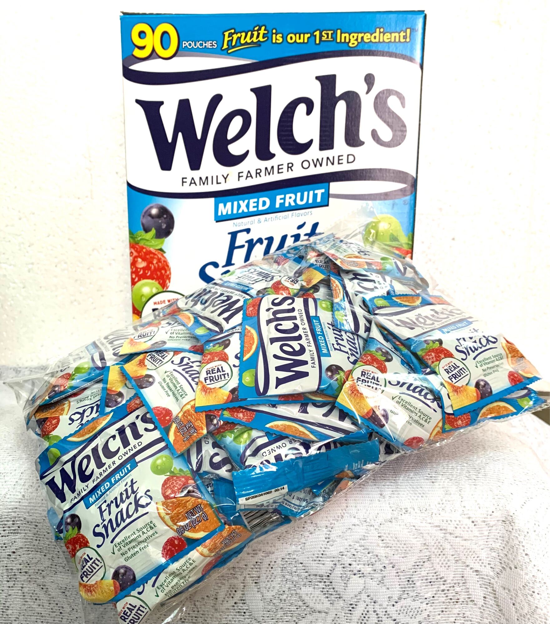 Combo 50 gói Kẹo dẻo Welch s Mỹ 22,7g