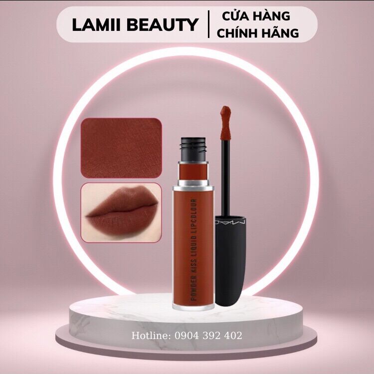 Son kem lì MAC powder kiss liquid lipcolour 982 Marrakesh mere-Lamii Beauty