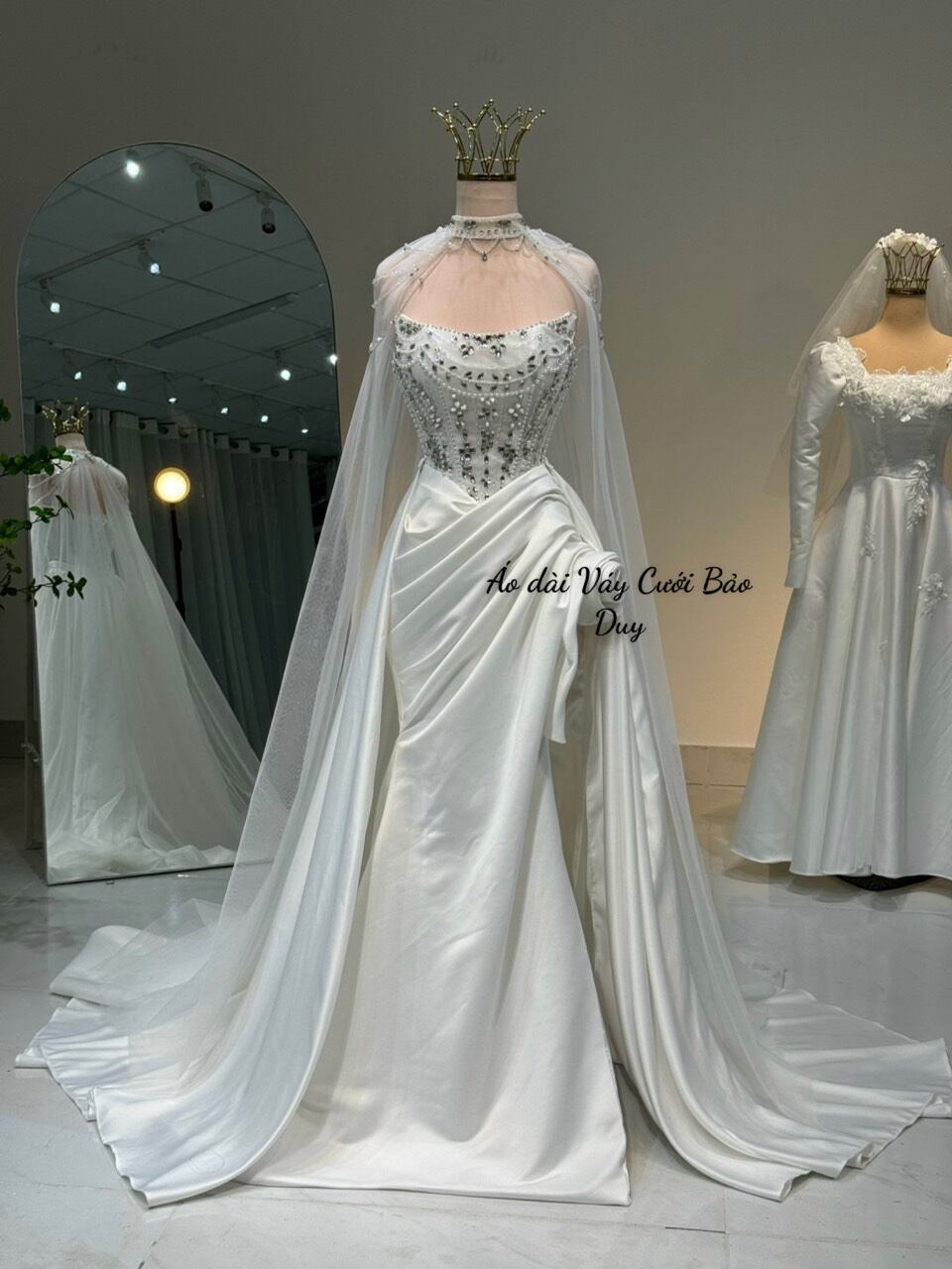 Váy hacchic xẻ đùi cao cấp