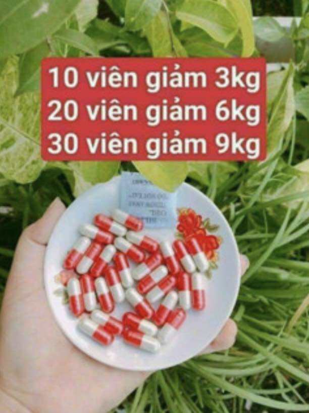 { Giá Dùng Thử } Giảm Cân Cấp Tốc Cho Người Lờn Thuốc ( Super VIP D + Thái Lan ) liệu trình 15 viên