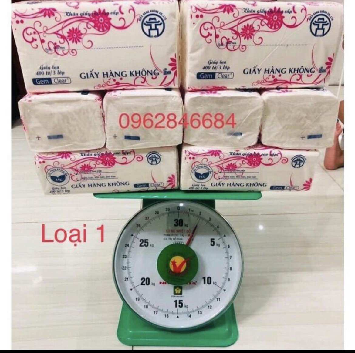 Combo 10 gói khăn rút HK Loại 1-2