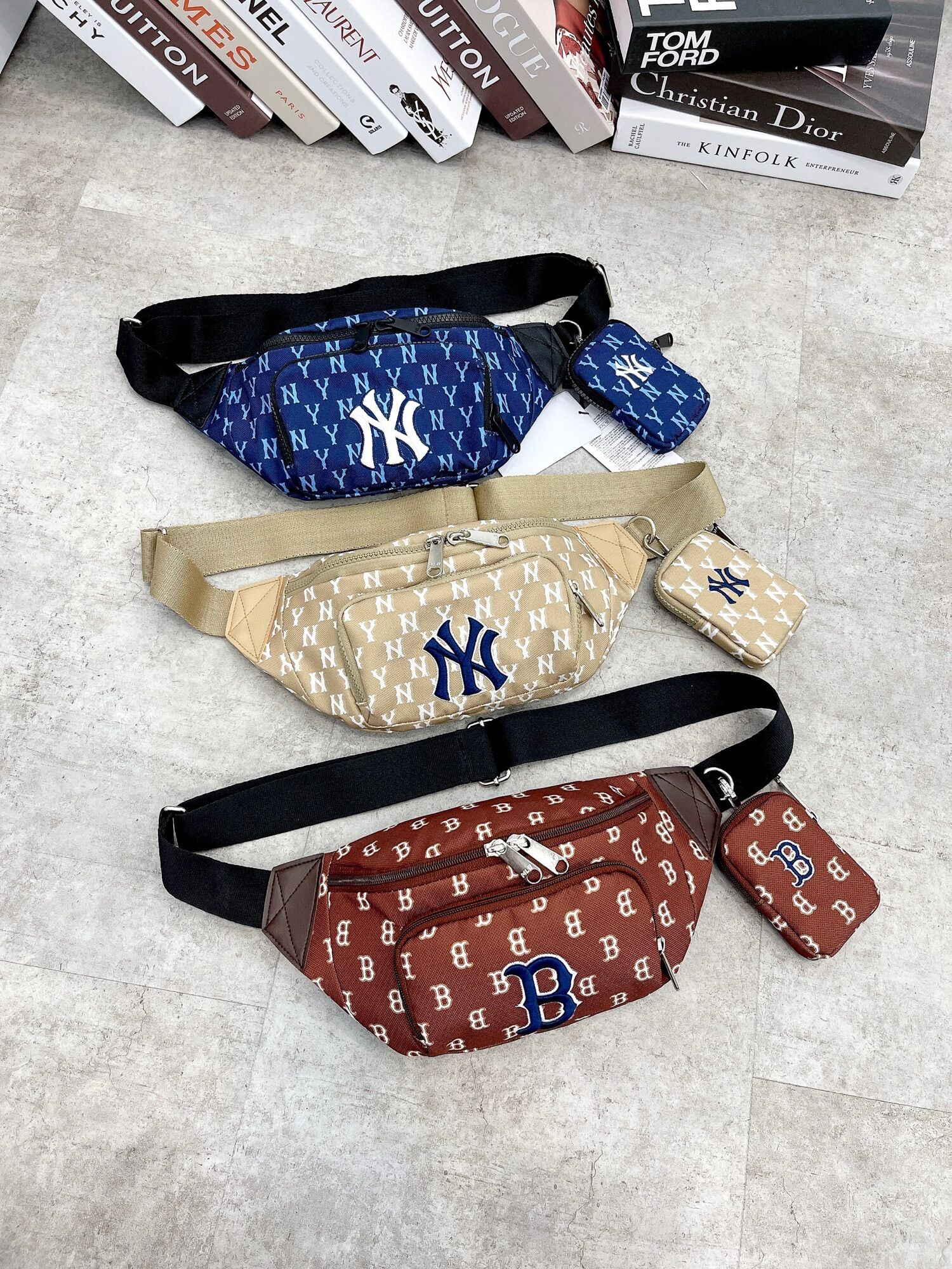 Túi bao tử mlb/ nón mlb dư xịn