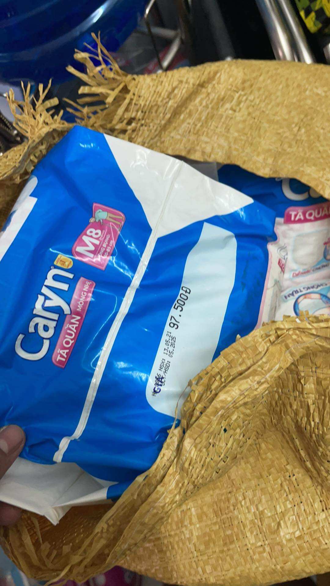 Thanh lý tã quần Caryn M8/l7