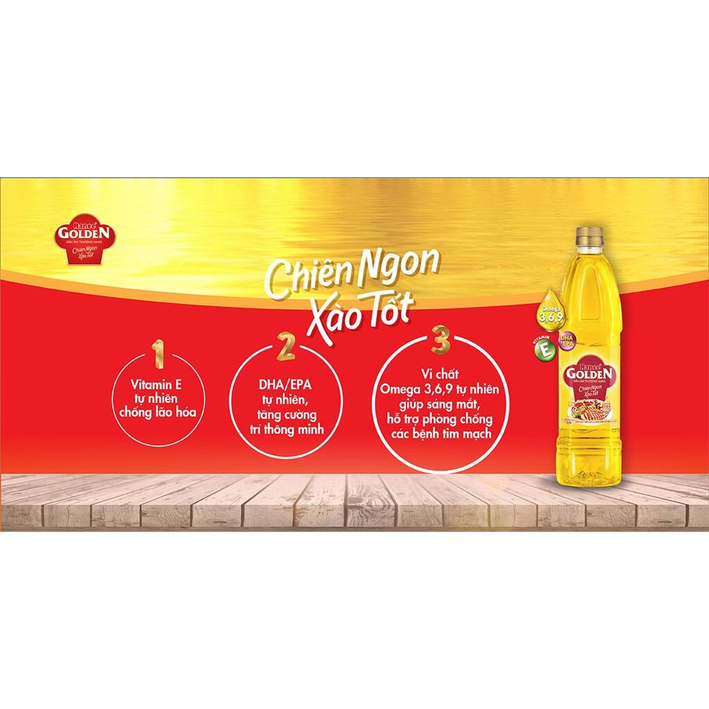 [HCM] DẦU ĂN THƯỢNG HẠNG RANEE GOLDEN 1 Lít