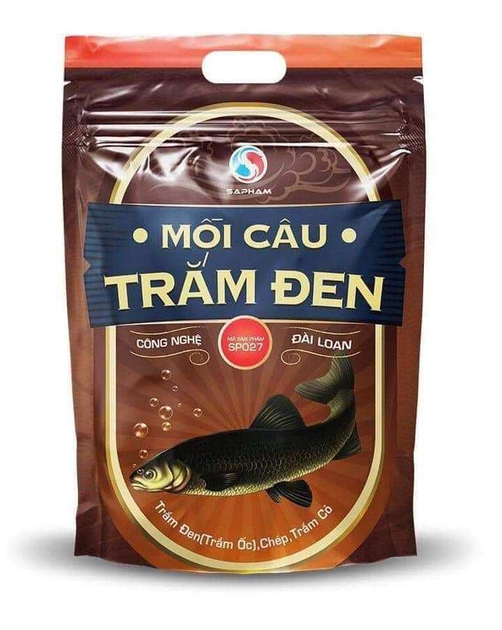 Mồi câu Trắm Đen Sapham- hạt xả trắm đen vị thơm