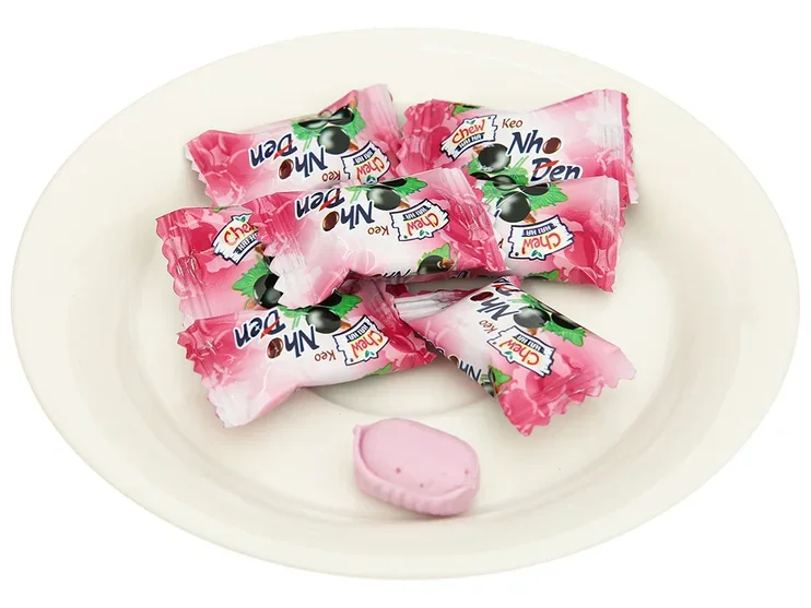 Kẹo nho đen Hải Hà Chew gói 90g