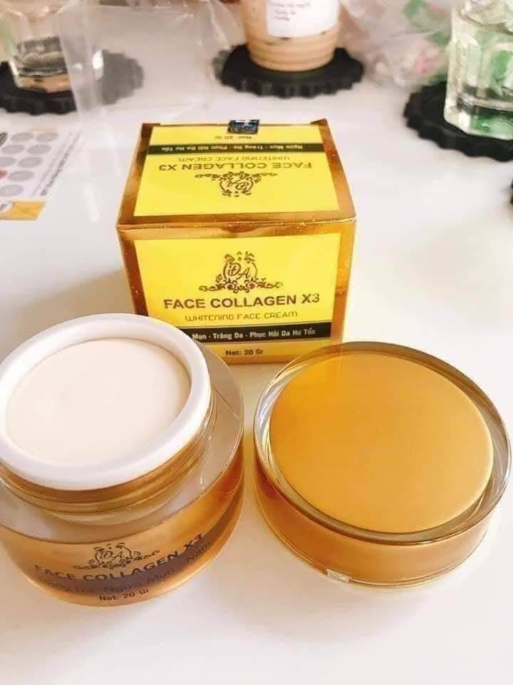 KEM FACE COLLAGEN X3 ngừa mụn thâm trắng da_20g giá rẻ