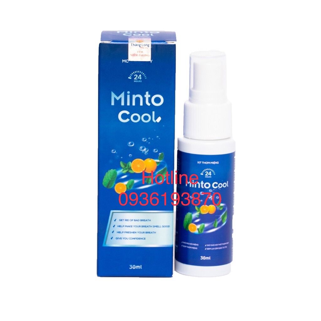 MINTO COOL 👍 [CHÍNH HÃNG] ❤️ MINTOCOOL ĐÁNH BAY HÔI MIỆNG VĨNH VIỄN