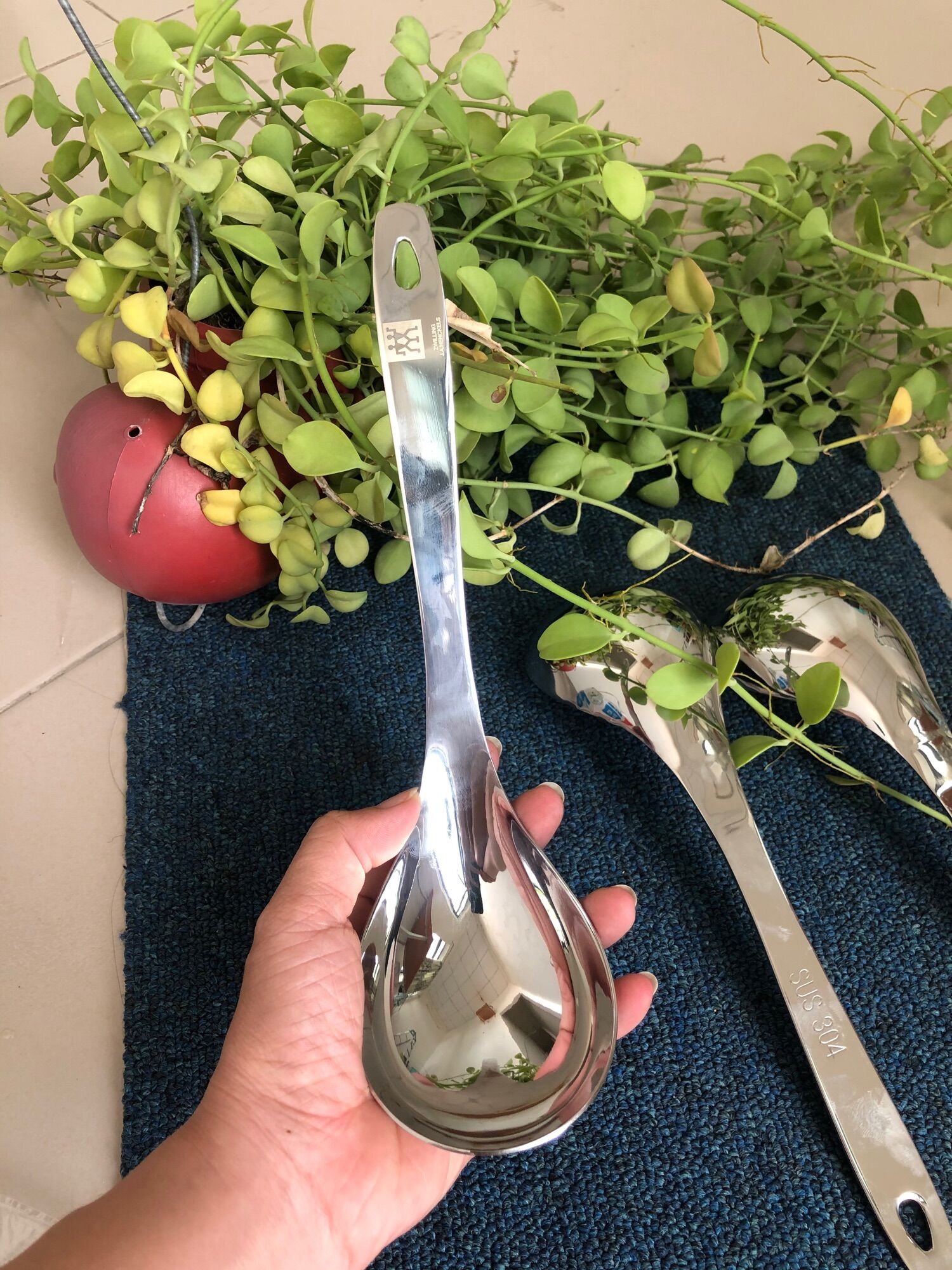 Muôi múc canh Đức  , Inox 304