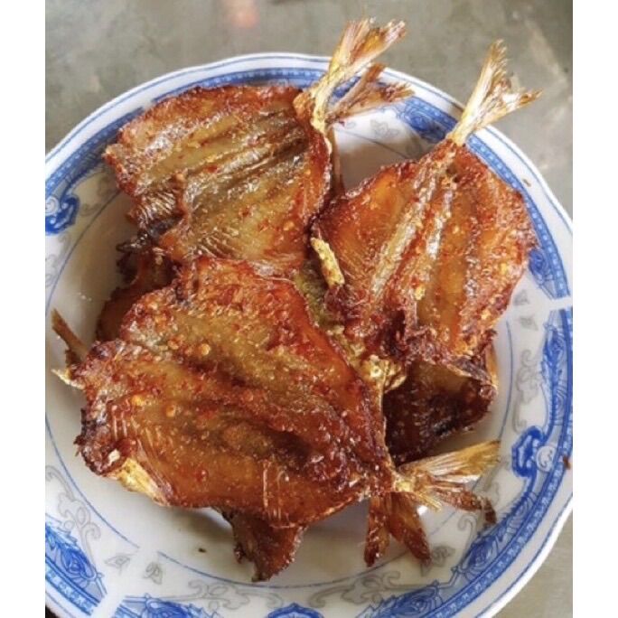 KHÔ CÁ CHỈ VÀNG RỜI LOẠI 1 - (200gr) KHÔ CHỈ VÀNG VÂN ĐỒN VỊ MẶN ÍT _ TÚI 200gram