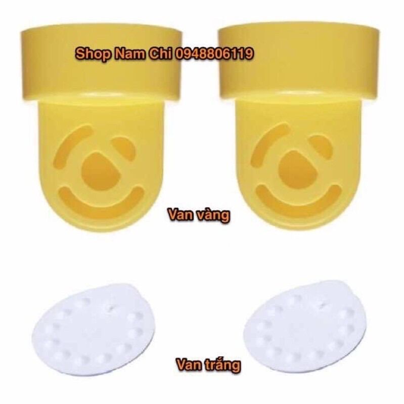 Van trắng/ van vàng medela