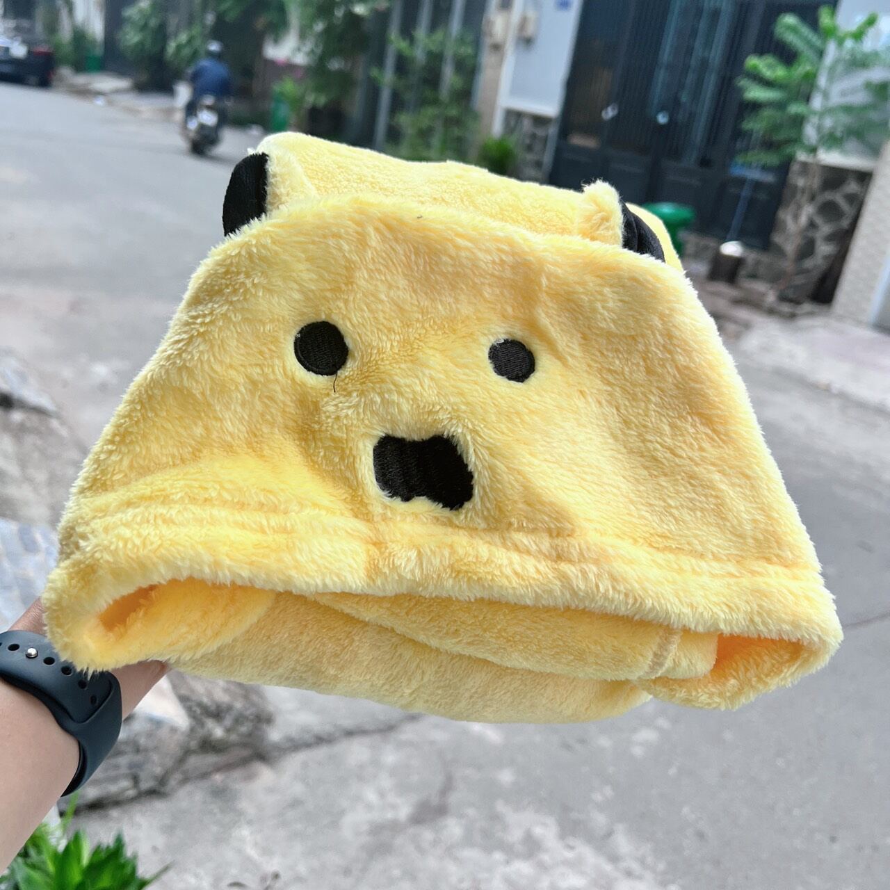 khăn ủ quấn bé quà từ sữa