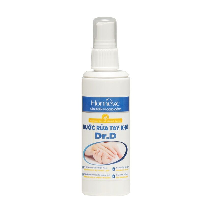 Nước rửa tay khô dr.d 100ml