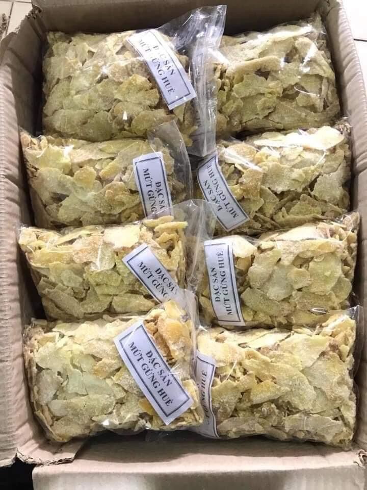 Mứt gừng Huế túi 500g