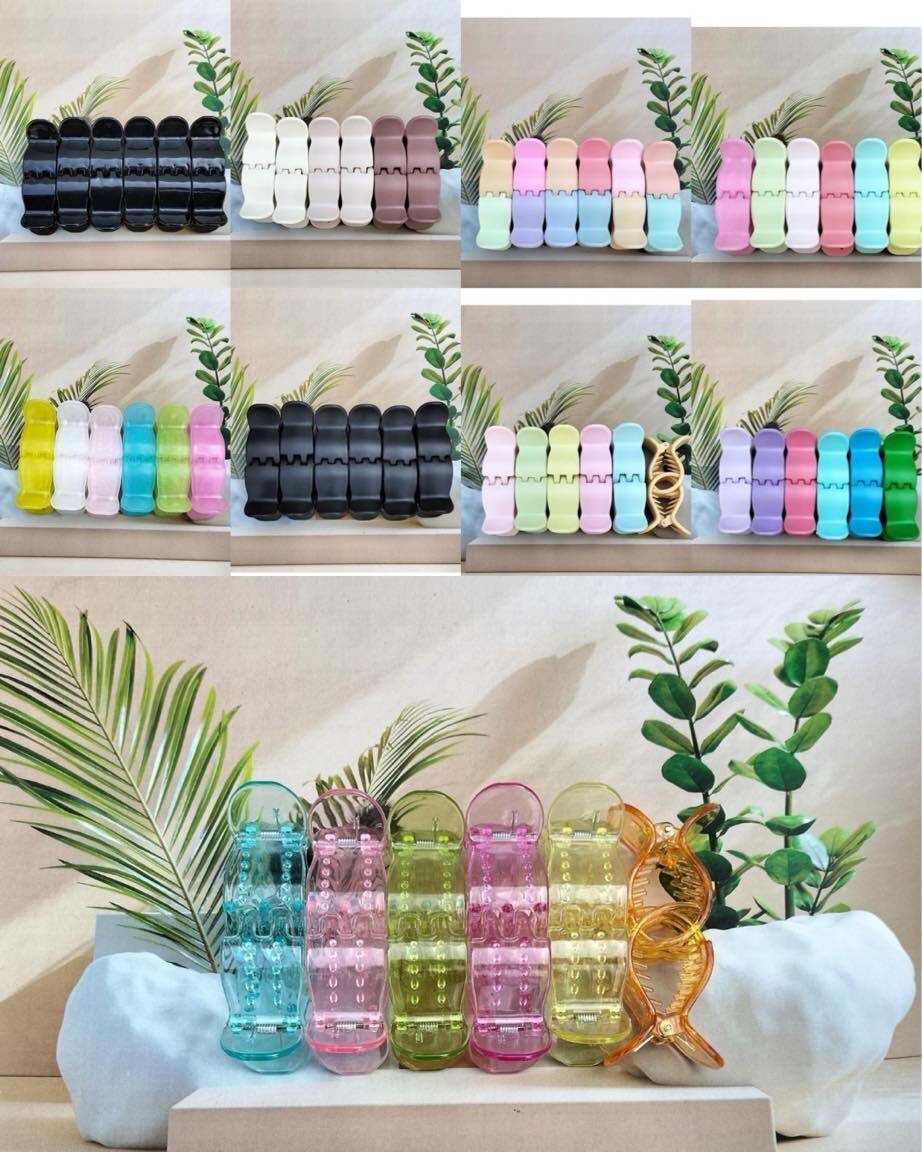 1 lốc 12 chiếc kẹp càng cua 5 răng bầu nhám