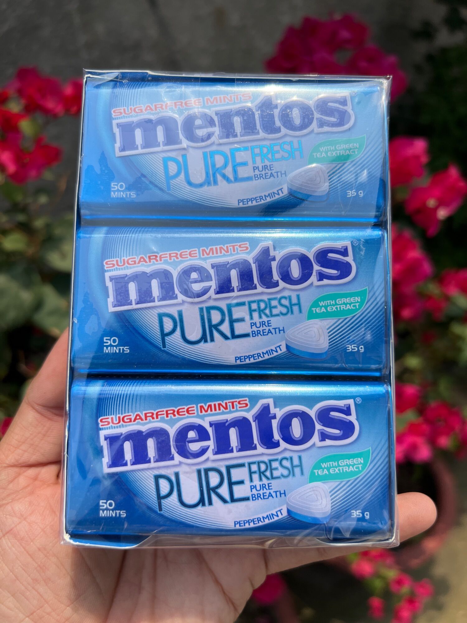 Kẹo ngậm mentos 6 lọ×35g
