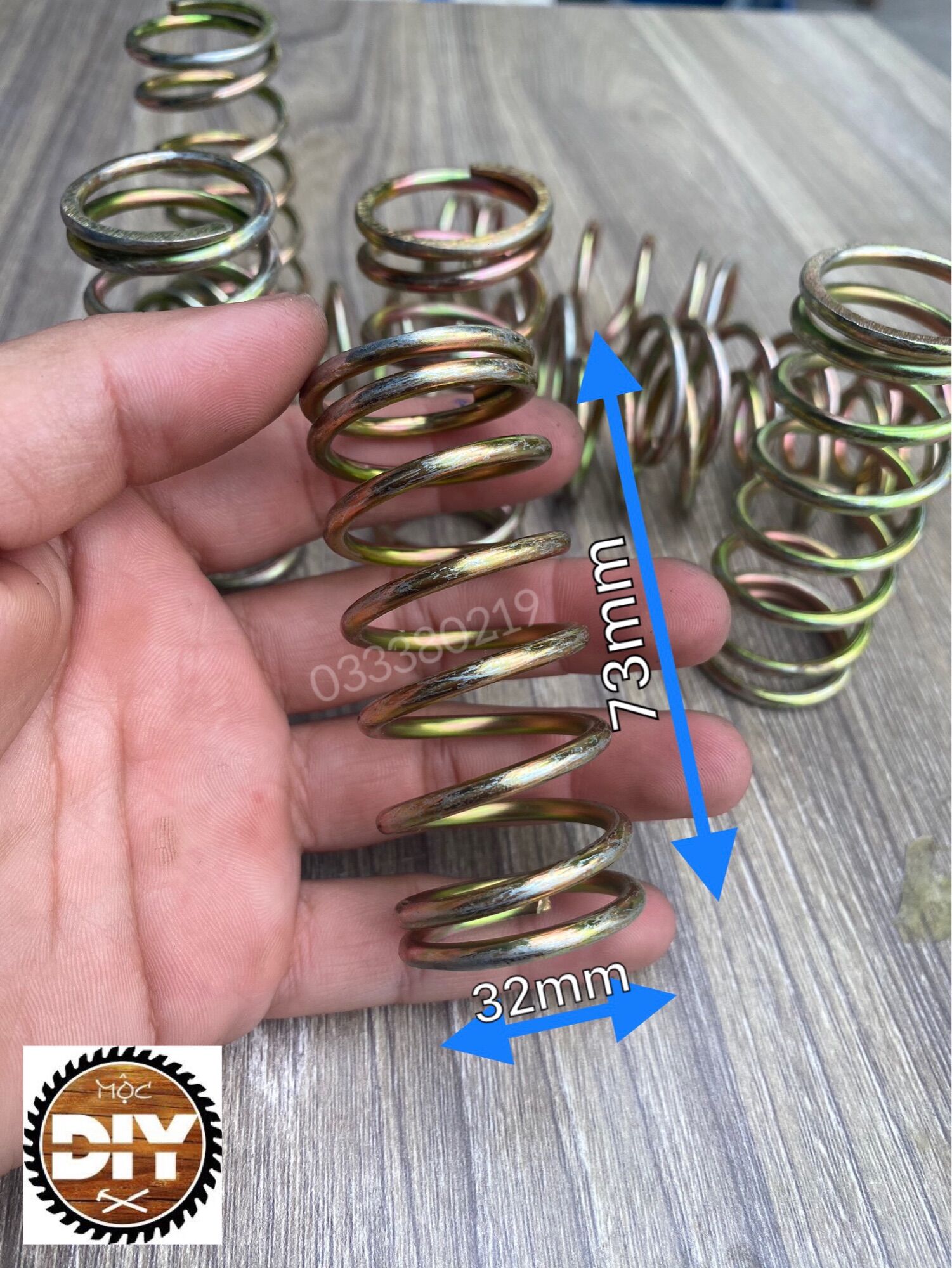 LÒ XO NÉN PHI 32/ LÒ XO SỢI 3mm