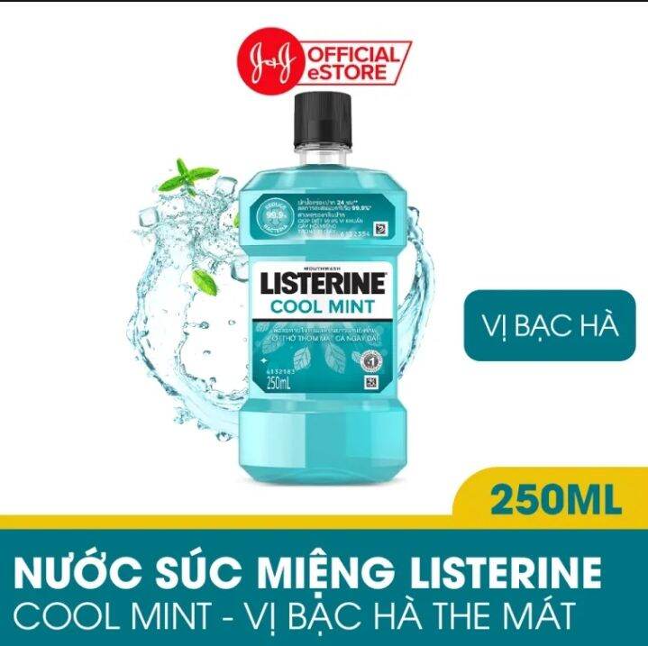 Nước súc miệng Listerine CoolMint 750ml-250ml
